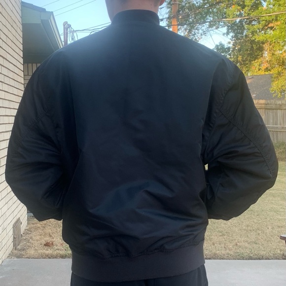 Abercrombie and Fitch Mens Bomber Jacket - Picture 3 of 5